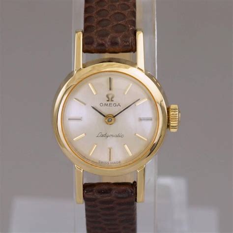 ladies omega gold automatic watch|omega ladies gold watch 1960.